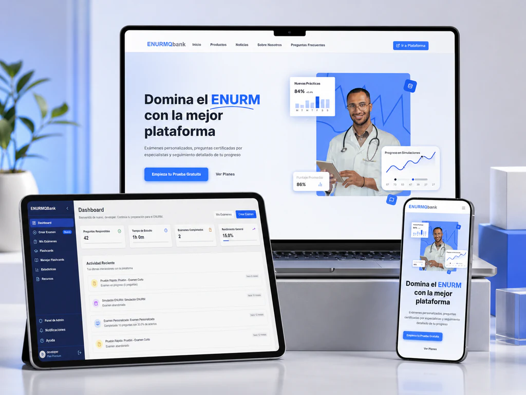 ENURM QBank website