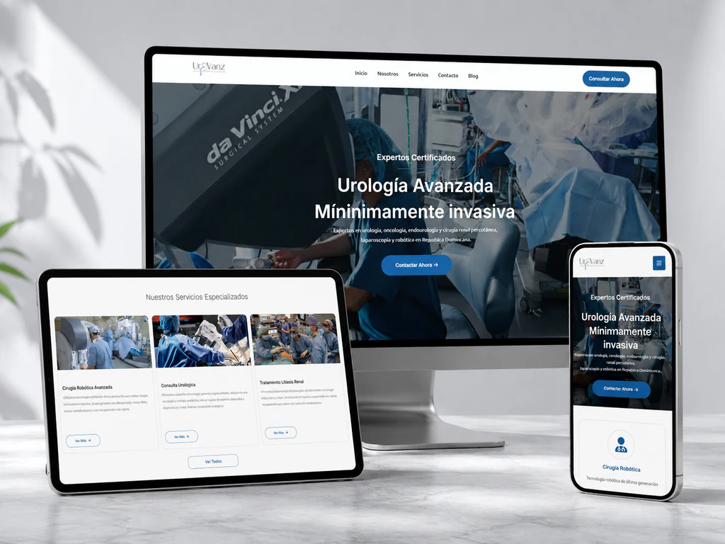 Urovanz website
